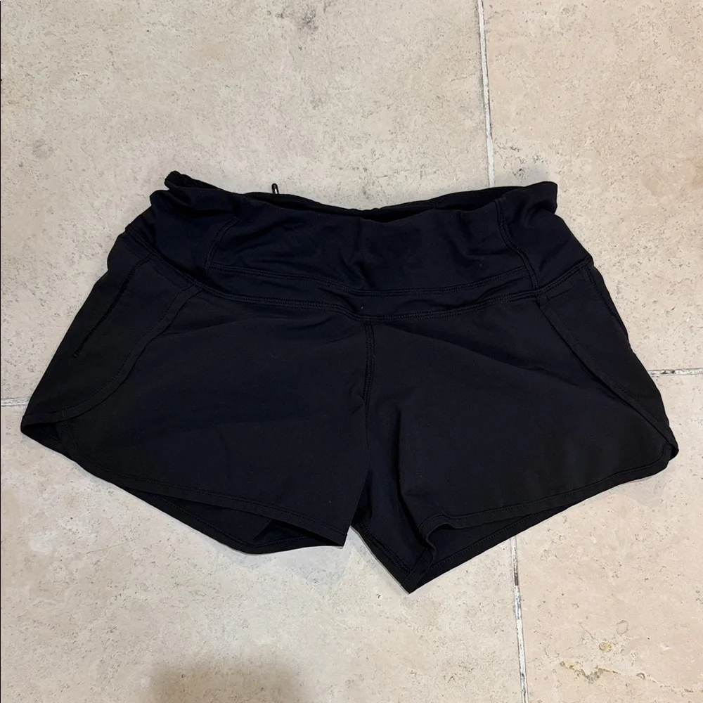 lululemon athletica Black Athletic Shorts